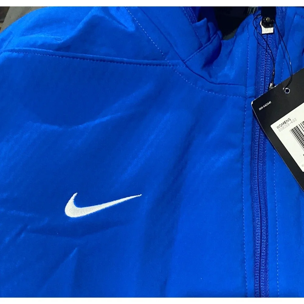 Nike Therma Sphere Full Zip Sideline Jacket Sz XL Women's 658059 Royal Blue $145